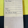 Max Weber - Sobre a teoria das ciências sociais