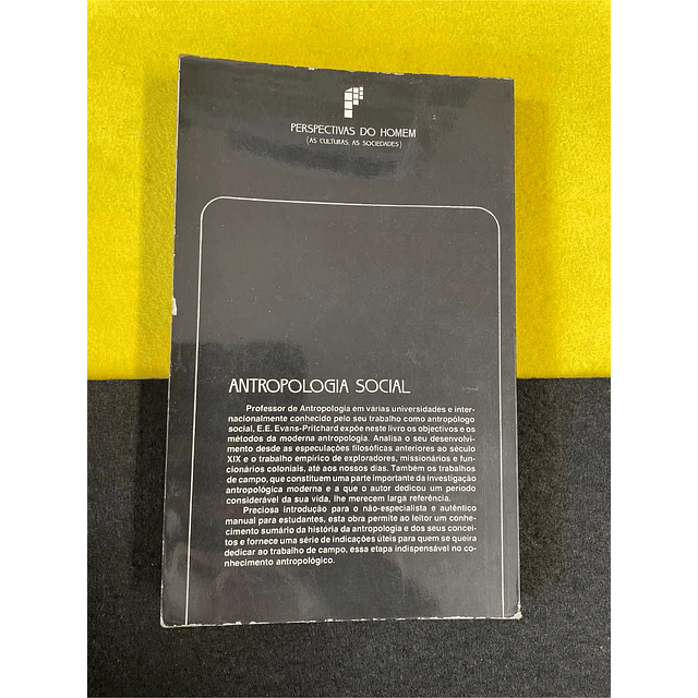 E. E. Evans-Pritchard - Antropologia social. Volume 3