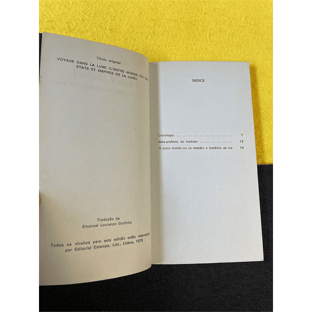 Cyrano de Bergerac - O outro mundo. Volume 25. LIVRO DE BOLSO