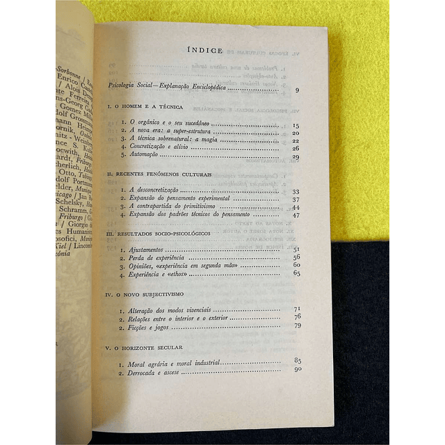 Arnold Gehlen - A alma na era da técnica: Problemas de psicologia social na sociedade industrializada. LIVRO DE BOLSO