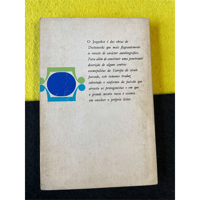 Dostoievski - O jogador. Volume 3. LIVRO DE BOLSO