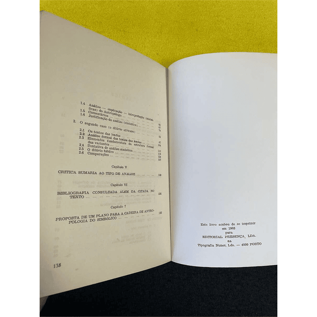 Mesquitela Lima - Antropologia do simbólico (ou o Simbólico da Antropologia)