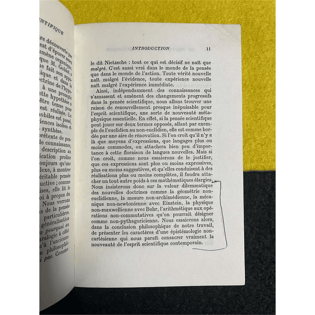 Gaston Bachelard - Le nouvel esprit scientifique. LIVRO DE BOLSO