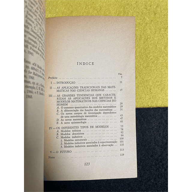 Raymond Boudon - Modelos e métodos matemáticos. Volume IX. LIVRO DE BOLSO