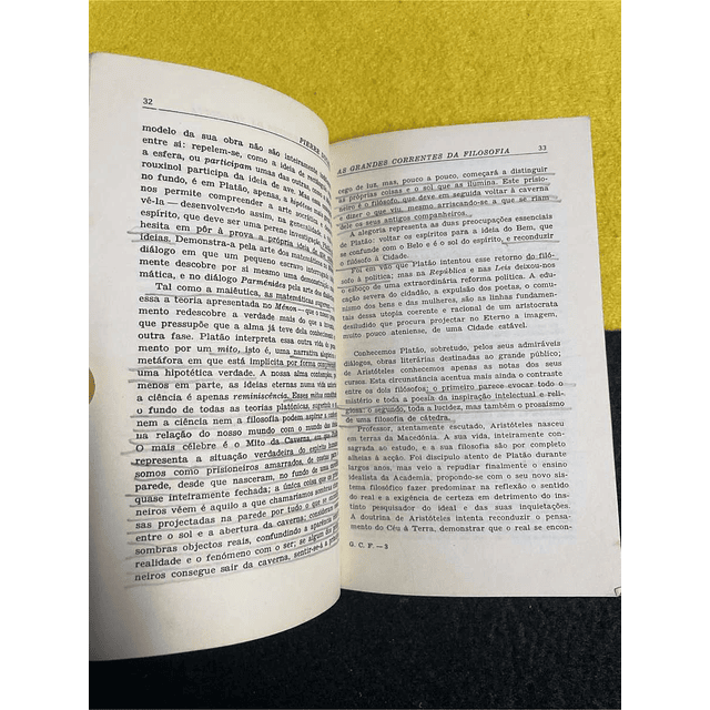 Pierre Ducassé - As grandes correntes da filosofia. Volume 10. LIVRO DE BOLSO