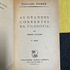 Pierre Ducassé - As grandes correntes da filosofia. LIVRO DE BOLSO