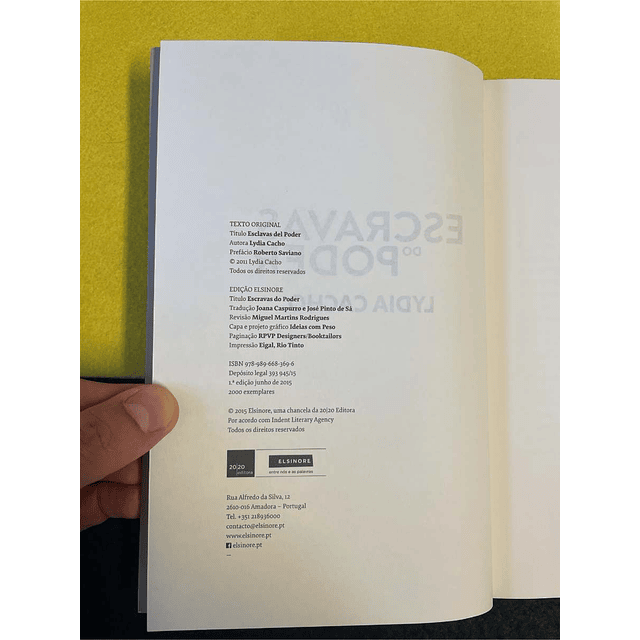 Lydia Cacho - Escravas do poder: Uma viagem ao coração do tráfico sexual das mulheres e crianças à volta do mundo