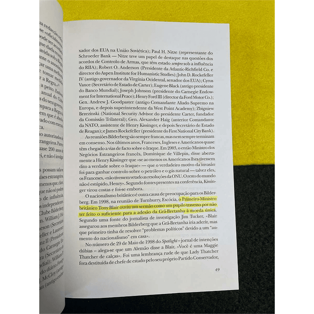 Daniel Estulin - Toda a verdade sobre o clube Bilderbery