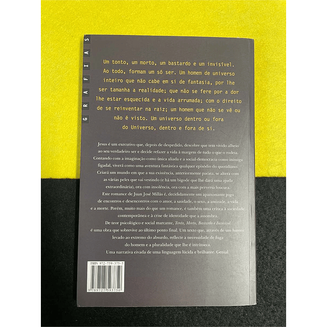 Juan José Millás - Tonto, morto, bastardo e invisível