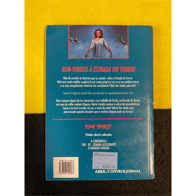 R. L. Stine - Estrada do terror: A sonâmbula. Volume 1