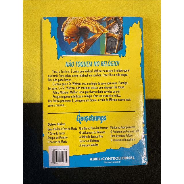 R. L. Stine - Arrepios: O feitiço do relógio de cuco