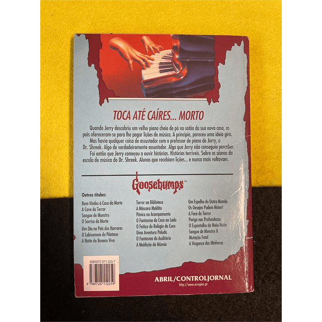 R. L. Stine - Arrepios: O piano assassino