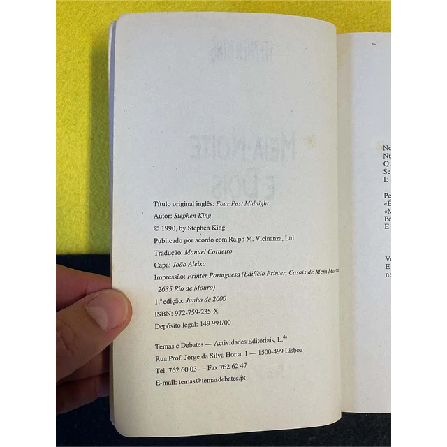 Stephen King - Meia-noite e Dois 