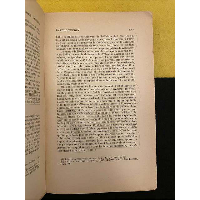 Raymond Polin - Politique et philosophie chez Thomas Hobbes