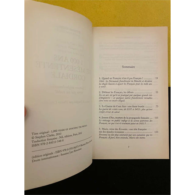 Stephen Clarke - 1000 ans de mésentente cordiale