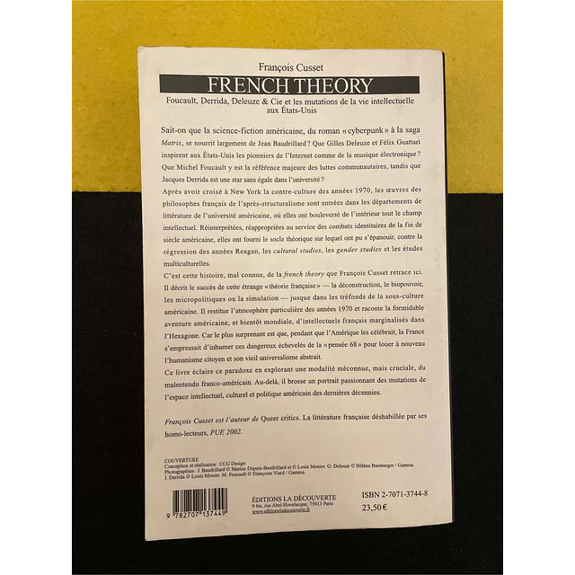 François Cusset - French Theory