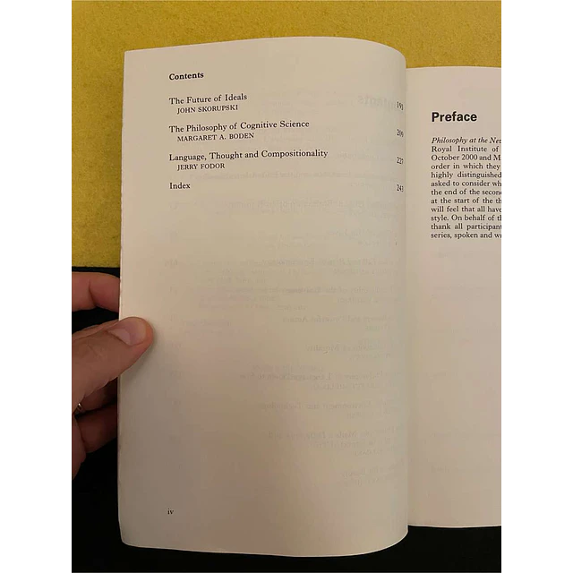 Anthony O' Hear - Philosophy at the new millennium