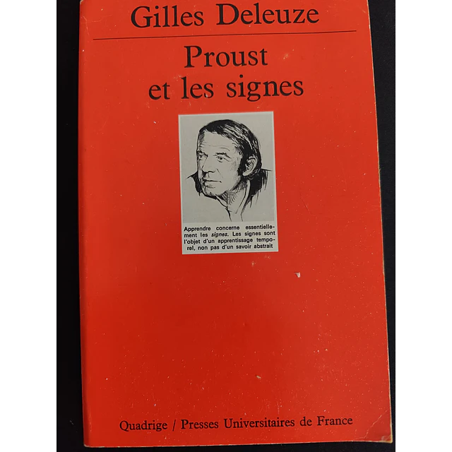 Gilles Deleuze - Proust et les signes