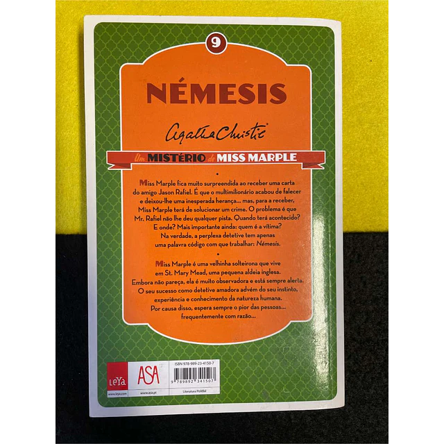 Agatha Christie - Némesis: Um mistério de Miss Marple. Nº9