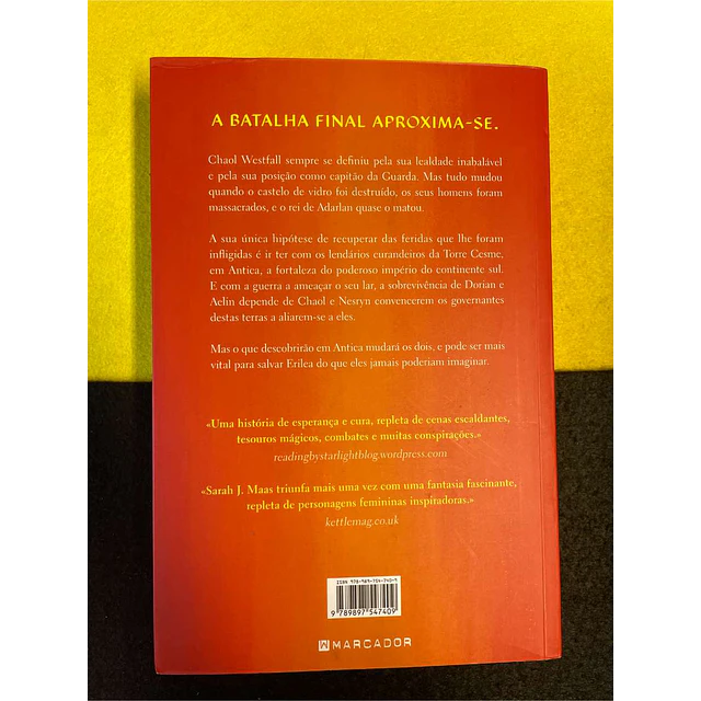 Sarah J. Maas - Trono de vidro: Torre da alvorada. Volume 6