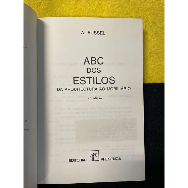 A. Aussel - ABC dos estilos da arquitectura ao mobiliário. Nº 10