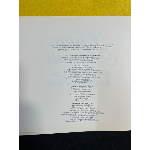 Selecções do Reader's Digest - Curas Naturais para problemas de todos os dias