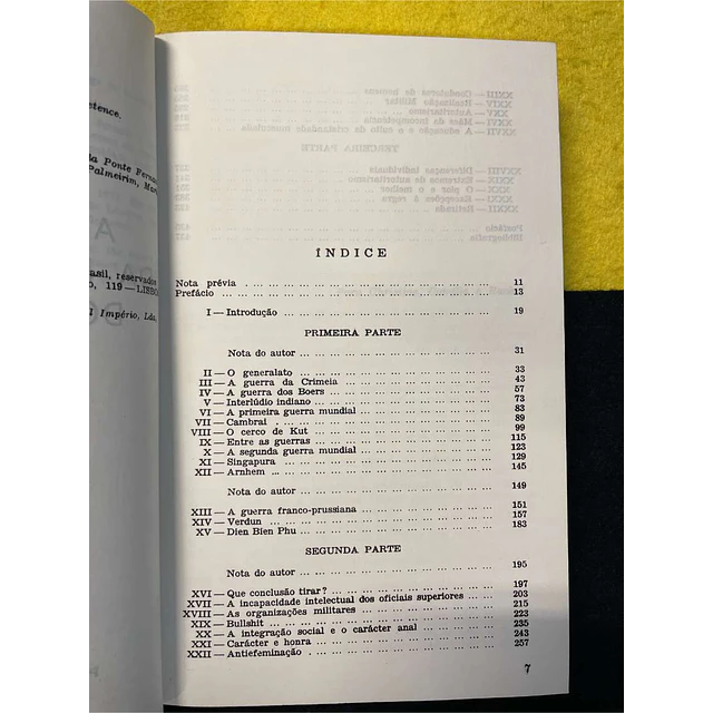 Norman F. Dixon - A psicologia da incompetência dos militares. Nº 18