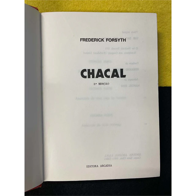 Frederick Forsyth - Chacal