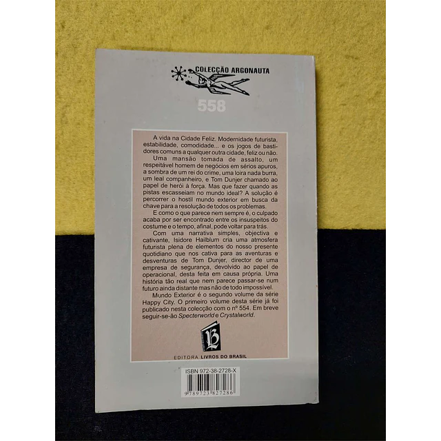 Isidore Haiblum - Mundo exterior. Nº 558. LIVRO DE BOLSO