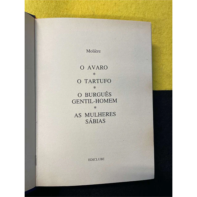 Molière - Teatro