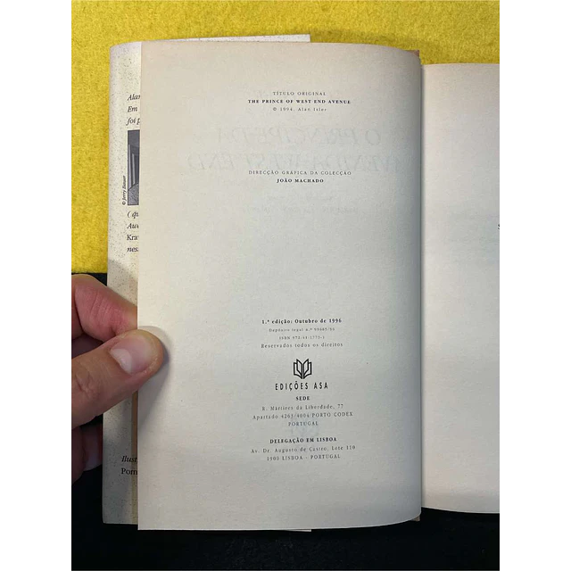 Alan Isler - O príncipe da avenida West End