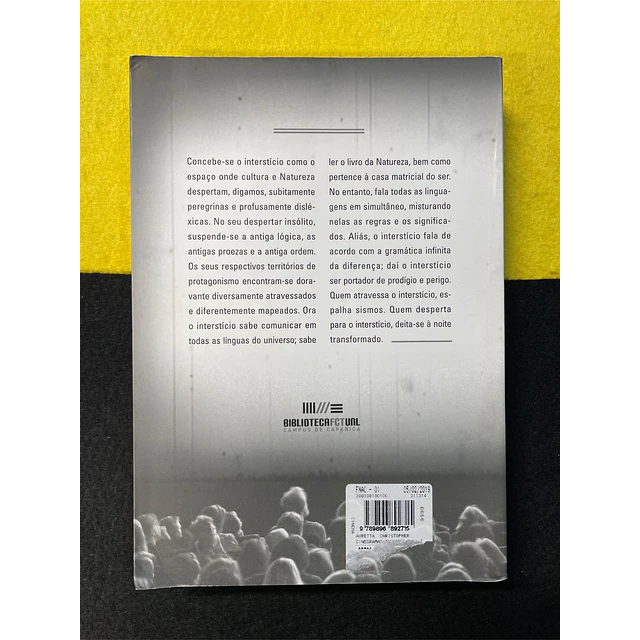Christopher Damien Auretta - CINEgraMAS: Entre a escrita e o ecrã