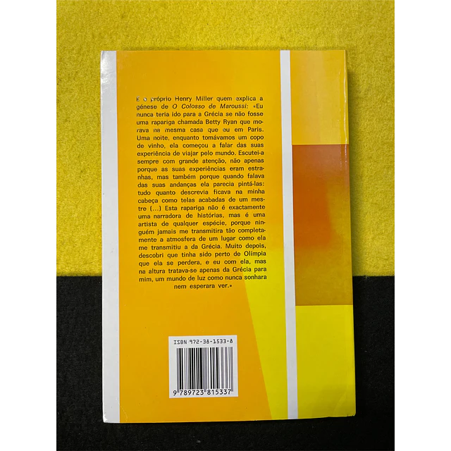 Henry Miller - O Colosso de Maroussi
