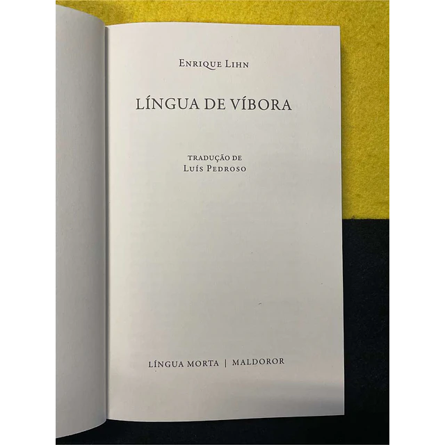 Enrique Lihn - Língua de víbora