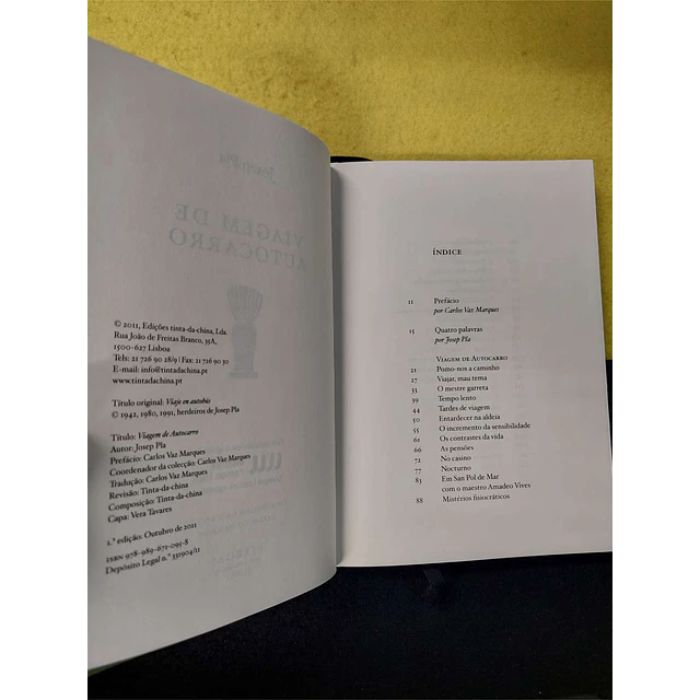 Josep Pia - Viagem de autocarro