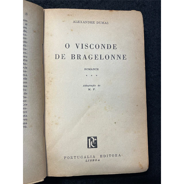Alexandre Dumas - O Visconde de Bragelonne, Vol. III
