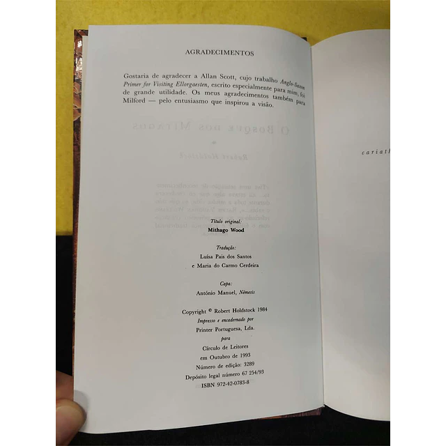 Robert Holdstock - O Bosque dos Mítagos