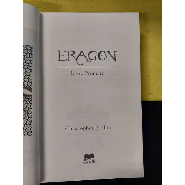 Christopher Paolini - Eragon. Volume 1