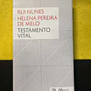 Rui Nunes, Helena Pereira de Melo - Testamento vital