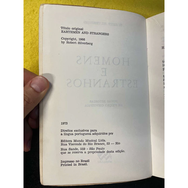 Robert Silverberg - Homens e estranhos