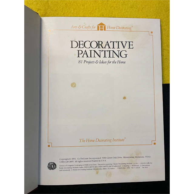 Decorative painting: 81 projects & ideas for the home
