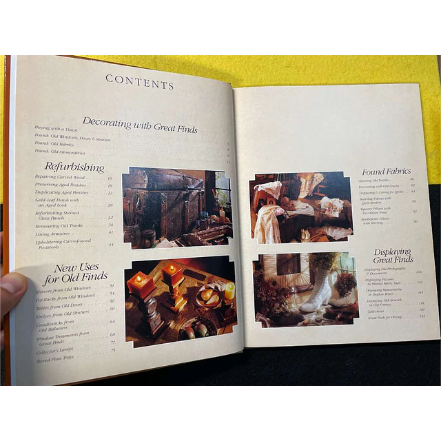 Decorative with great finds: 82 ways to use finds from antique stores, garage sales & attics