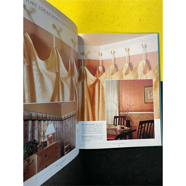Decorating with fabric & wallcovering: 98 projects & ideas