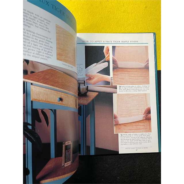 Painted illusions: Including wood-grain, stone & metallic finishes