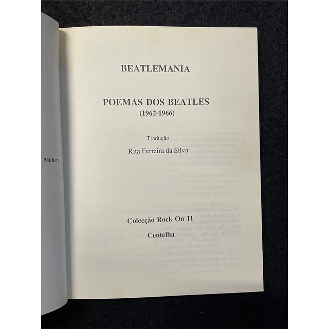 Beatlemania - Poemas dos Beatles (1962-1966)