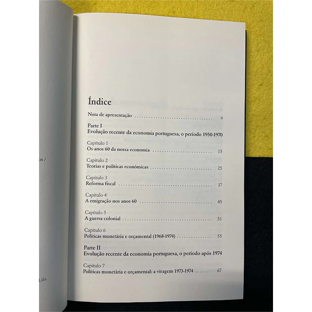 Alfredo de Sousa - Evolução recente da economia portuguesa 1945-1985