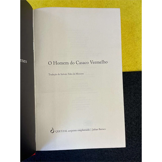 Julian Barnes - O homem do casaco vermelho