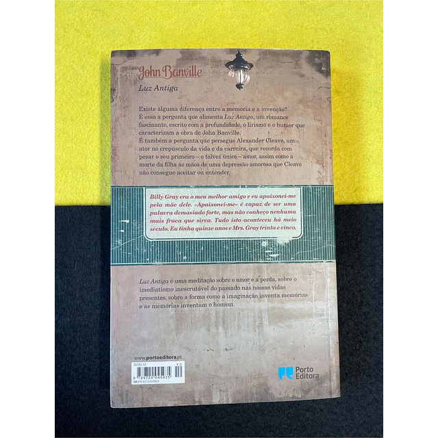 John Banville - Luz antiga
