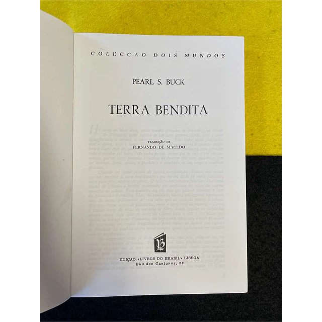 Pearl S. Buck - Terra bendita