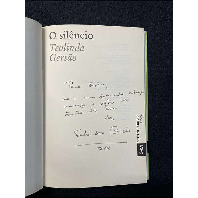 Teolinda Gersão - O silêncio
